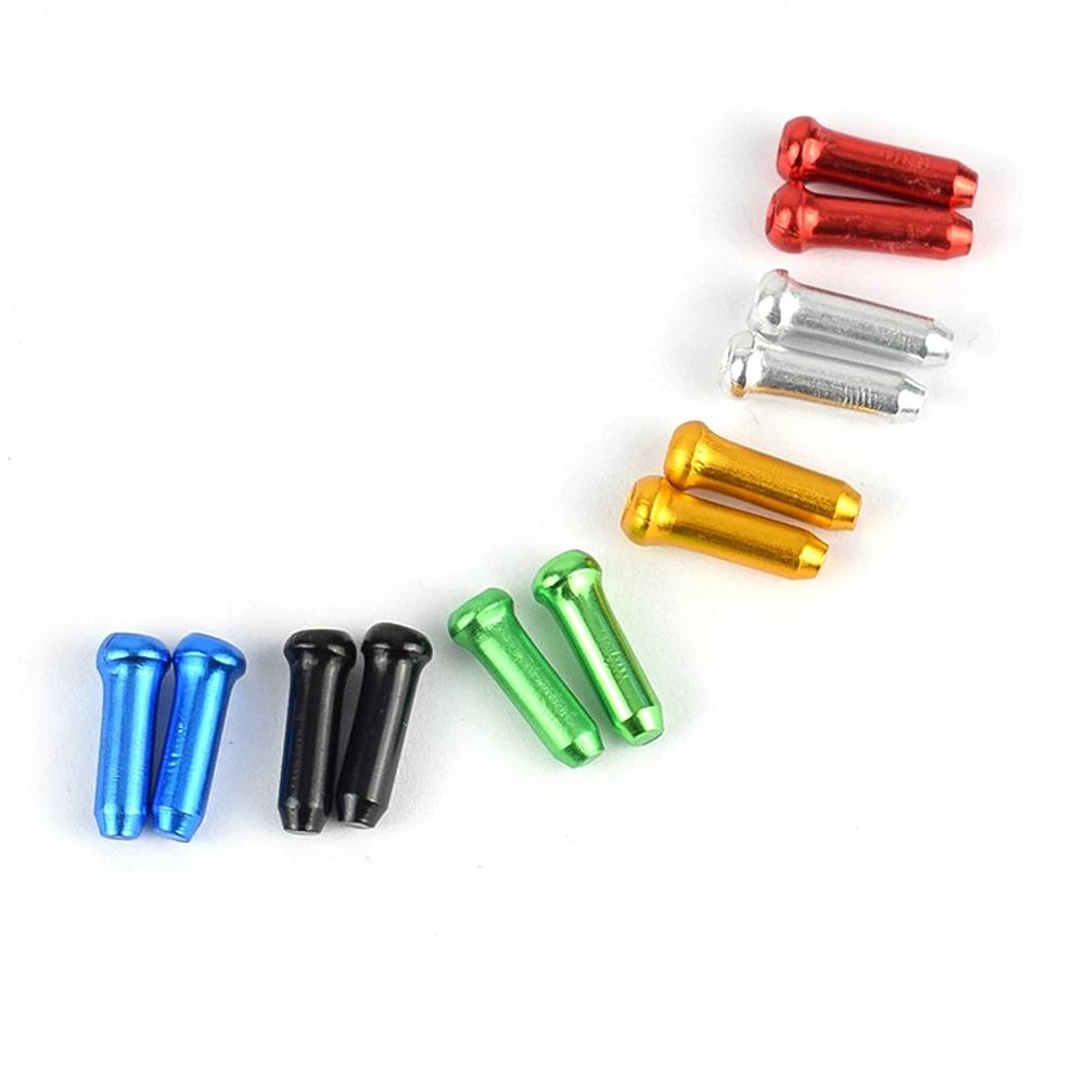 Shift Cables Colorful Inner Cable Tips Cables End Caps Bicycle line tail cap Brake Shifter