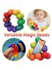 New Unique 3D Puzzle Bead Ball - Colored Versatile Decompression Toy For Stress Relief