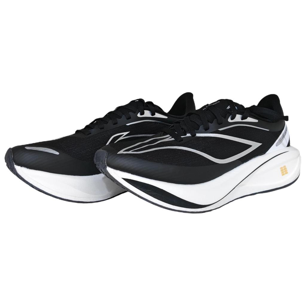 Мужские беговые кроссовки Li Ning Feidian 5 Challenger, низкие, черные с белым, ARMV001-26