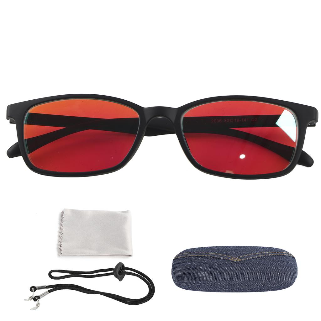 Очки для коррекции дальтонизма Очки для коррекции слабости цветового восприятия Унисекс Полная оправа Стиль