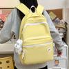 Girls Backpack For School With Slim Nylon Construction And Student Comfort Features