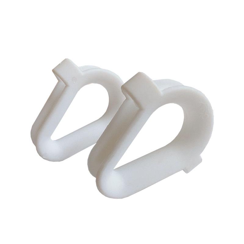 2Pcs 12MM Boat White Nylon Braided Anchor Line Rope Thimble Eye Marine Hardware Accessories