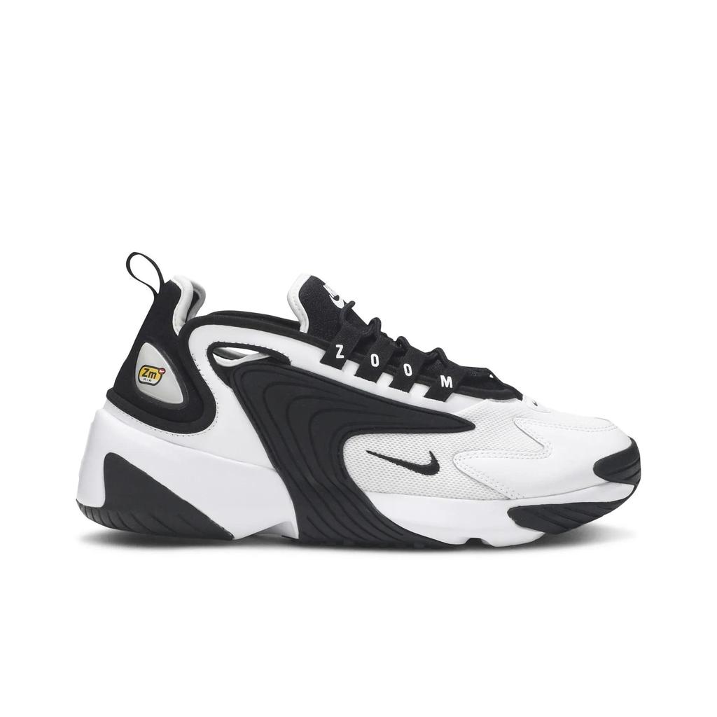Nike Женские Zoom 2K 'Белый Черный' (женские размеры) Белые / Черные Беговые Кроссовки AO0354 100