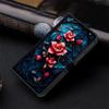 Чехол-кошелек с рельефным цветком S26/S26+ для Samsung Galaxy S26 Ultra S25 Edge FE S24 Ultra Plus Fundas Кожаный чехол для телефона