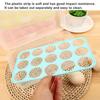 15 Eggs Refrigerator Egg Holder with Lid Deviled Egg Tray Storage Box Dispenser Stackable Plastic Container Kitchen Egg Holders