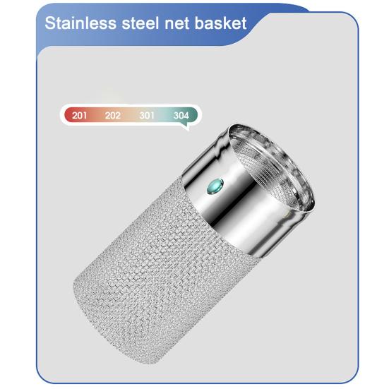 3/6Pcs Pop-up Sink Drain Filter Bathroom Sink Stopper Stainless Steel Filter Basket