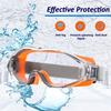 2PCS Glasses Safety Goggles Shockproof Work Splash Dust-Proof Glasses Protective Safety Dustproof for Hunting Shooting