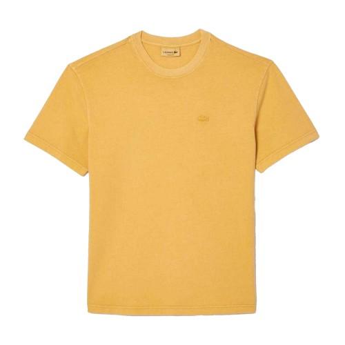 Lacoste Mens Natural Dyed Jersey T-Shirt