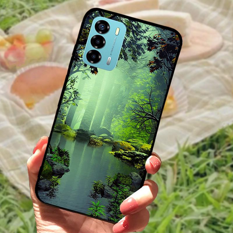 Чехол для ZTE Blade V40 Vita Мраморный чехол Ударопрочные силиконовые чехлы для телефона Для ZTE Blade V40 Vita V 40 Vita Задняя крышка Бампер