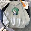 Baizhu Genshin Impact Hoodies Cartoon Cute Print Sweatshirts Women Spring Fashion Tops Kawaii Clothing Aesthetic