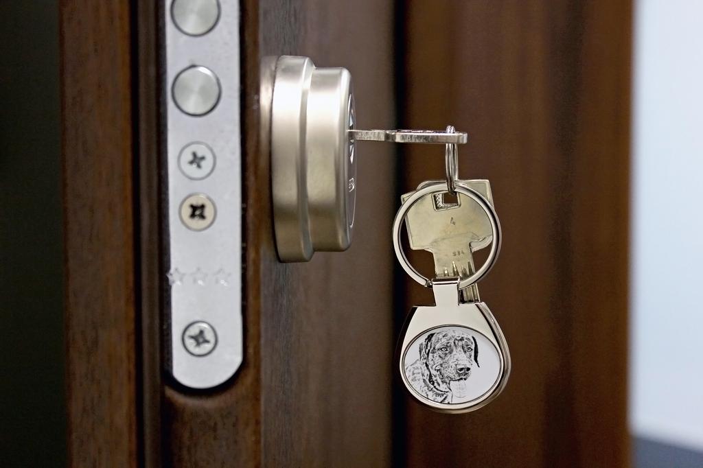 Catahoula Leopard Dog, Catahoula Cur - Keychain with a Dog, Keychain with a Print, Personalized Pendant from the Art-Dog Brand