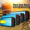 12V 110V Pure Sine Wave Inverter 12V 220V 6000W 5000W 4000W 3000W 2000W Peak Voltage Transformer Converter 60Hz Solar Inverter