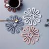 Silicone Coasters Creative Cute Desktop Tea Coaster Heat-resistant Waterproof Mats Home Placemats Things for The Kitchen