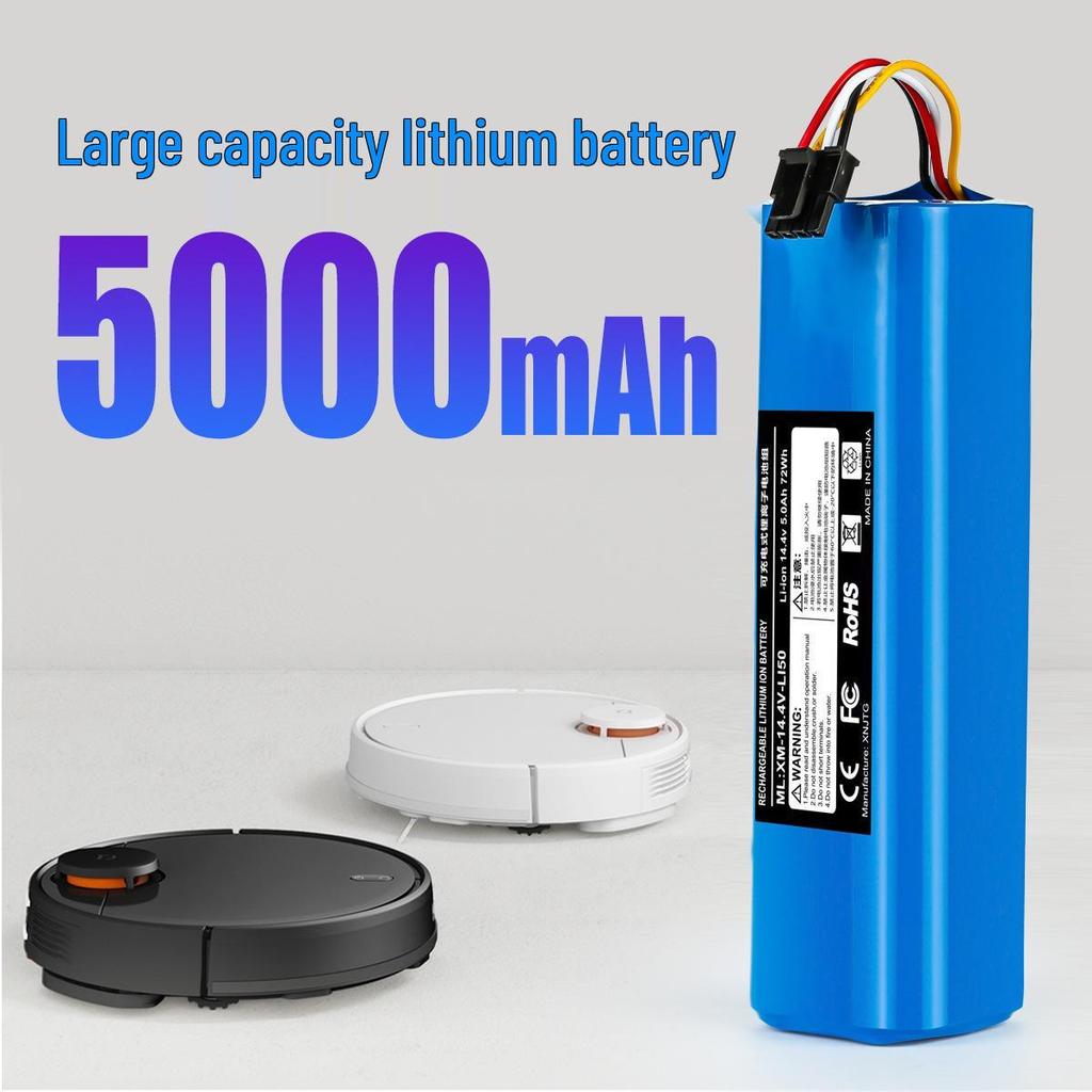 Улучшенная батарея для робота-пылесоса Xiaomi Mijia 1CSTYTJ01ZHM с функцией влажной уборки
