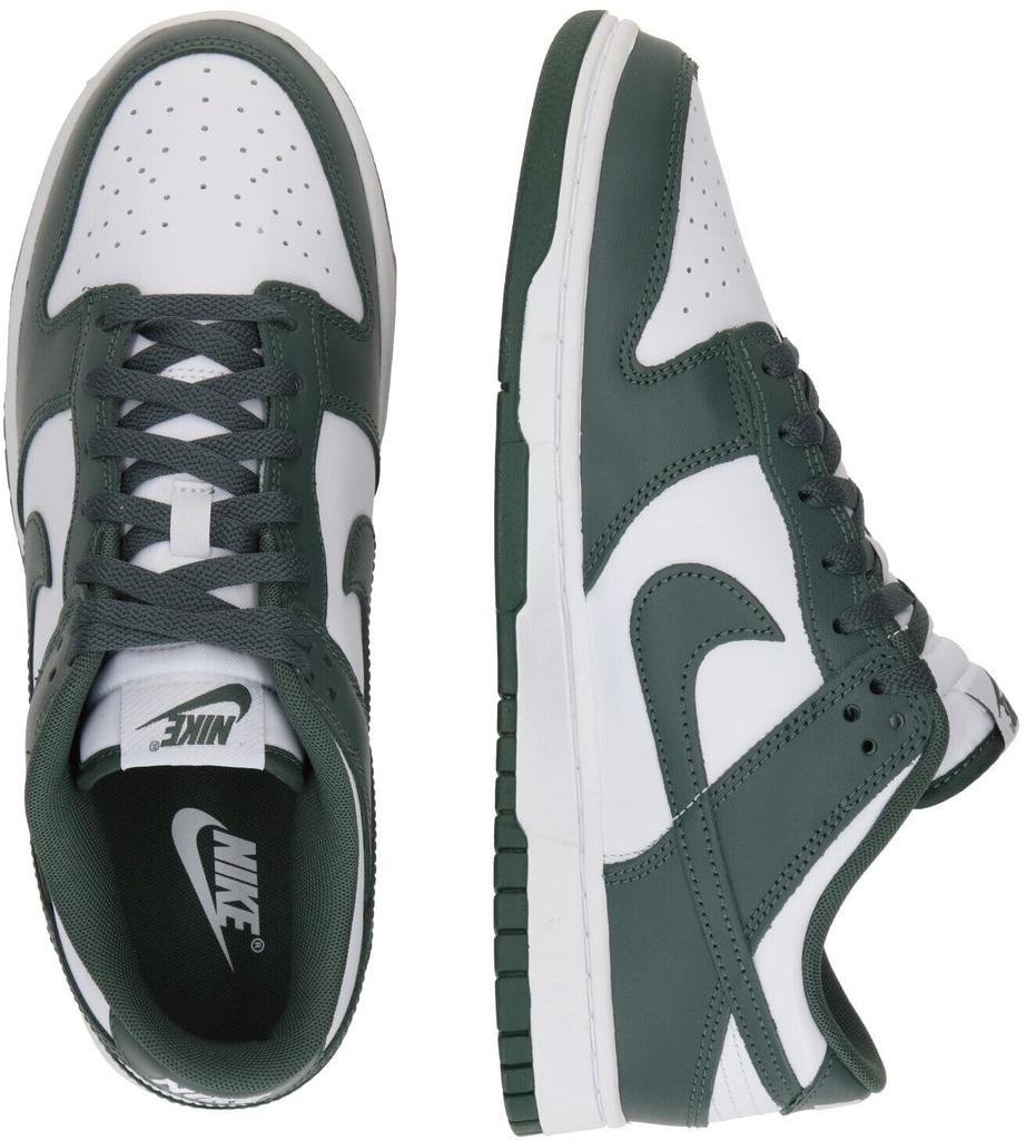 Кроссовки Nike Dunk Low Retro белый/белый/винтажно-зеленый