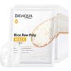 5 шт/10 шт BIOAQUA Rice Raw Pulp Маски для лица Уход за кожей Увлажняющие Укрепляющие Маски для лица Листы Маски Корейский Уход за кожей