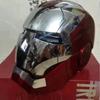 Шлем Железного Человека Mk5 1:1:1 Носимая маска Jarvis с голосовым управлением, три режима, светящаяся, открывающаяся/закрывающаяся, для косплея взрослых, коллекционная
