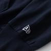 New Era × MLB Нью-Йорк Янкис Логотип Принт Молния Худи Мужские Худи Темно-синий 12588129