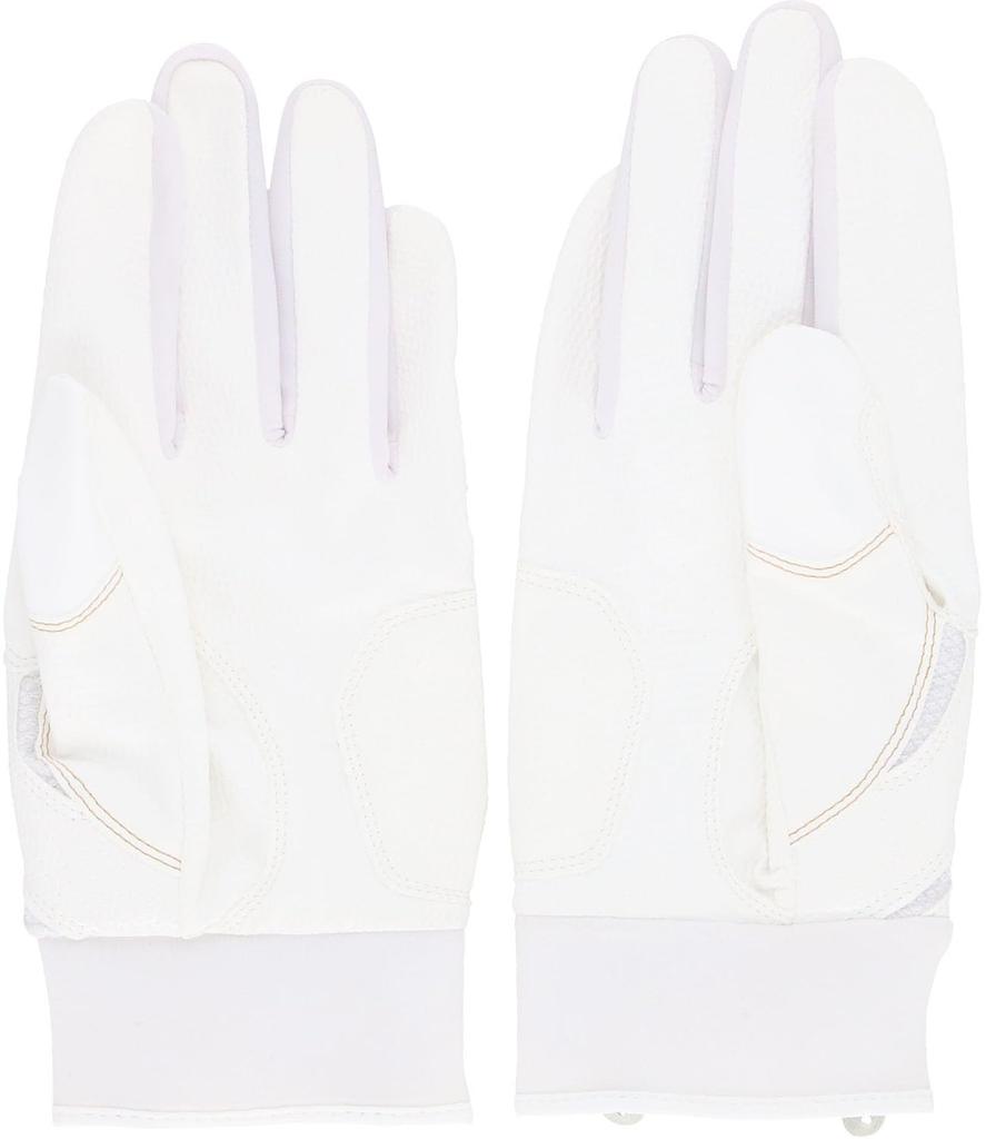 Перчатки для отбивания adidas BASIC Белый x Золотой L LBG405 Бейсбол/Софтбол