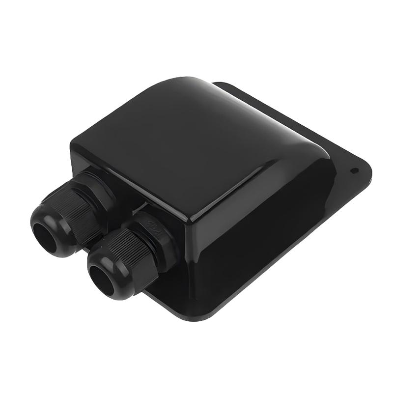 Двойной кабельный ввод Сальник для солнечной панели Крышный кабельный ввод Сальник Кабель Автодом Отверстие Автодом РВ Яхта Автомобильные аксессуары