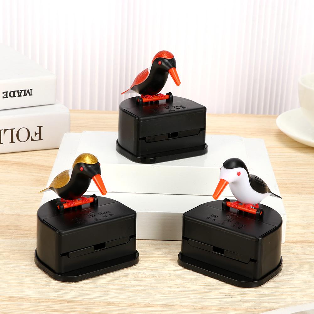Decoration Plastic Hummingbird Toothpick Dispenser Toothpicks Container Bird Toothpick Holder Box