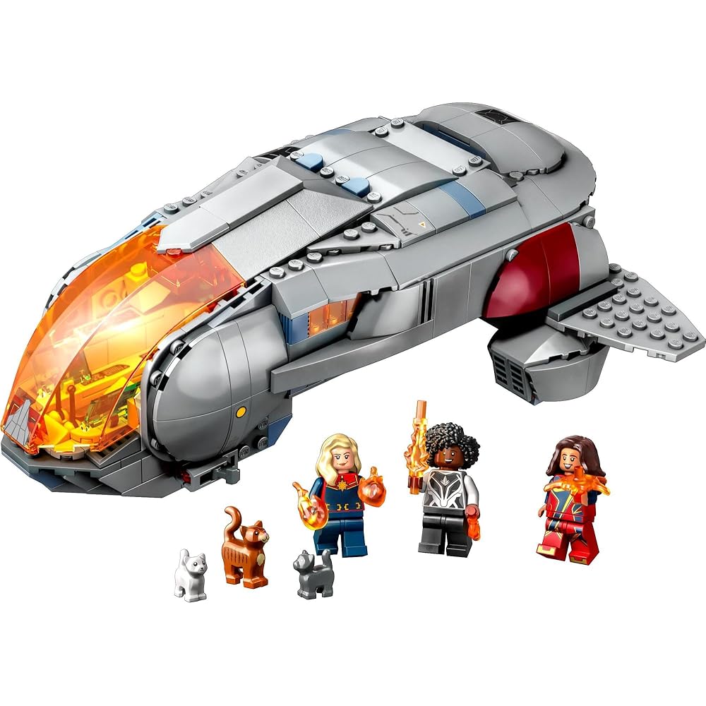 LEGO Супер Герои Hoopty Игровой Конструктор Фигурка Marvel для Детей Возраста 8-10 лет