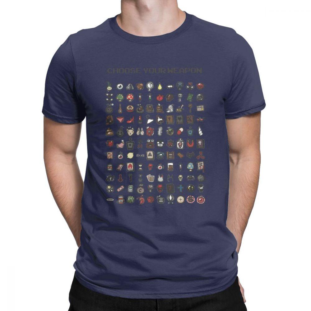 Men Tshirt 80s Binding Of Isaac T Shirt Original TShirts 100 Cotton Clothing Hip Hop Short Sleeve Tee Shirt Custom Store