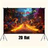The 2D flat background cloth used for the Day of the Dead celebration in Mexico is also suitable for Halloween.zyc