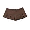 Fashion Kaslead Basic Model Elegant Pleated Skirt