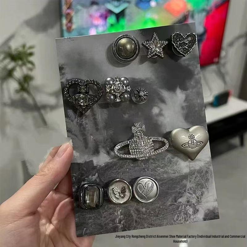 Cute Cartoon Shoe Charms: Kids' Croc Accessories, 3D Snap-On Flower Decorations for Boys & Girls