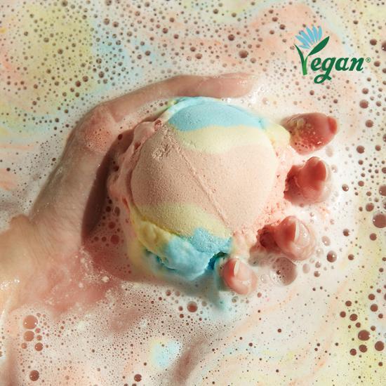 Круглая бомбочка для ванны Выберите добавки для ванны (пузырьковый/газированный/арт)