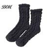 Soft Thickened Fuzzy Slippers Socks Plush for Women, Thermal Sleep Socks, Coral Fleece Warm Cold Weather House Floor Winter Autumn