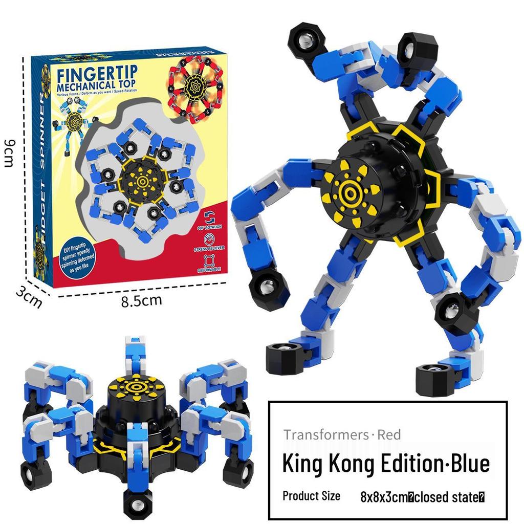 Деформируемая светящаяся игрушка-гироскоп: Образовательный механический фиджет для детей