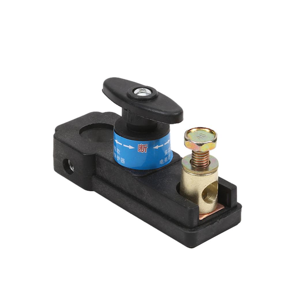 Universal Car Battery Disconnect Switch Battery Terminal Anti-leakage Switch Battery Disconnect Isolator Cut Off Disjunctor