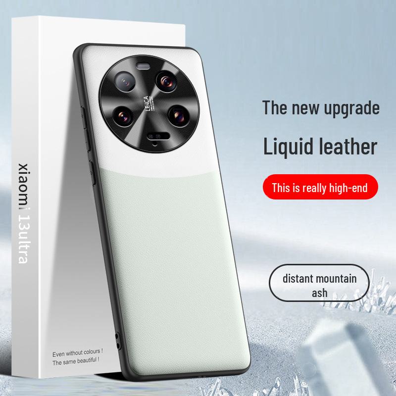 Защитный чехол из жидкой кожи для Xiaomi 13Ultra - дизайн против падения, цельная доставка
