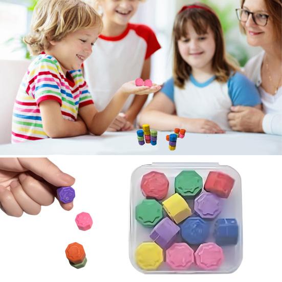 1/3/5 Boxes Nostalgic Stone Catching Game Hand-Eye Coordination Training Jacks Stone Kids Adults Family Night Party Traditional Pebble Grabbing Toy
