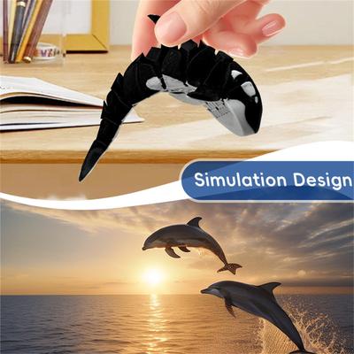 3D-печатные игрушки-киты с подвижными суставами, гибкие и веселые, игрушки для снятия стресса