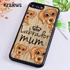 Krajews Cute Labrador Puppy Dog Phone Case Cover For iPhone 17 Air 16 15 14 plus 12 pro max coque Shell Fundas