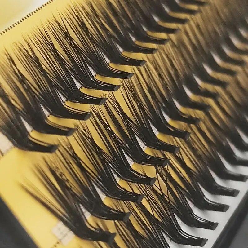 New L Curl Mink False Eyelash 60 Clusters Lashtray for Makeup 20D Eyelashes Extensions Individual Handmade Eye Lashes