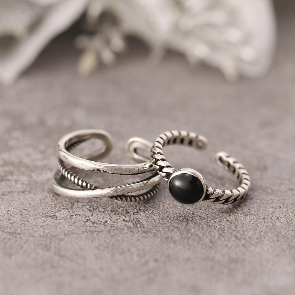 2024 Открытое кольцо в стиле хип-хоп с геометрическим рисунком, индивидуальное кольцо, модное кольцо в нейтральном тренде в стиле панк