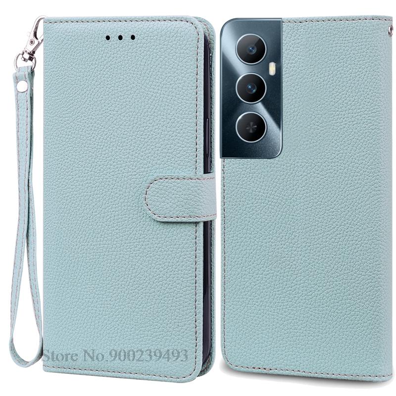 Для Realme C65 Чехол Кожаный Кошелек Книжка Чехол для Телефона Для Realme C65 4G Coque Fundas Для Oppo Realme C65 Чехол для Телефона