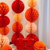 Wedding Scene Decoration Paper Honeycomb Ball & Lantern Set