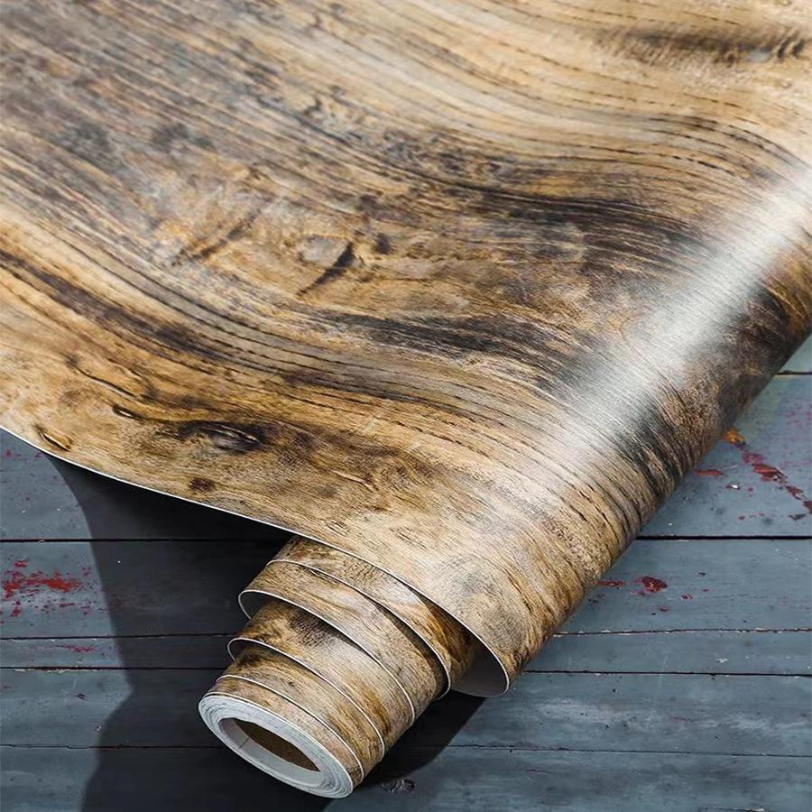 Самоклеящиеся обои под дерево, Ресторан, Гостиная, Домашний декор, Фон для стены, Ремонт, Наклейка, ПВХ обои