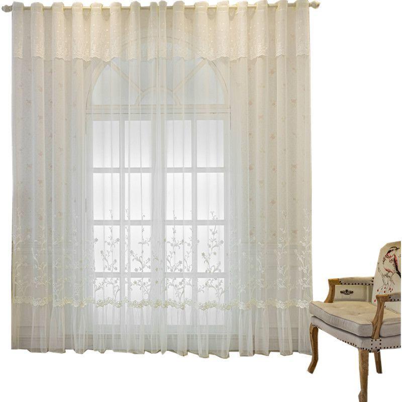 Новые кружевные шторы для гостиной, шторы для балкона, рельефные вышитые шторы для окон, шторы для спальни, эркеры