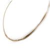 [K7713] - Gold Plated Chain 'Maille Curb' 55 Cm 3. 3 Mm