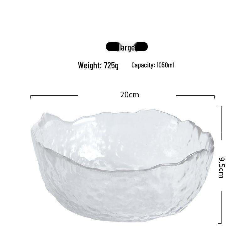 Роскошная стеклянная фруктовница - Элегантный декор для кофейного столика с функциональностью салатника