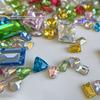 50 шт. Шармы для нейл-арта Специальной формы С острым дном Разноцветные Драгоценности Для декора лица, одежды, обуви Принадлежности для ногтей