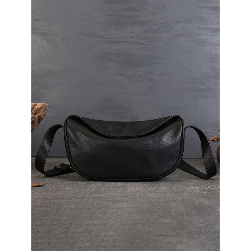 Женская сумка из натуральной кожи, верхний слой из коровьей кожи, модная сумка-седло, однотонная, простая сумка через плечо, мини-сумка ручной работы