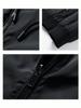 Men's Spring and Autumn Removable Hooded Jacket Casual Sports Thin Cotton Coat Business Trend Men's Wear