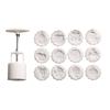 Mid Autumn Festival Moon Cake Mould 50g Plungers Pastry Tools Moon Cake Tool Hand Press Mold